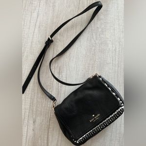 Kate Spade black and white small crossbody